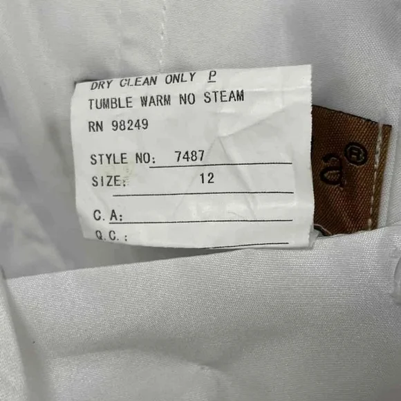 COSMOBELLAElegant  Layered White Wedding Coset Style Sz 10- 12 - Picture 4 of 6